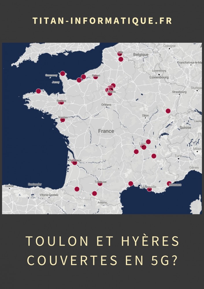 Toulon et Hyères couvertes en 5G?